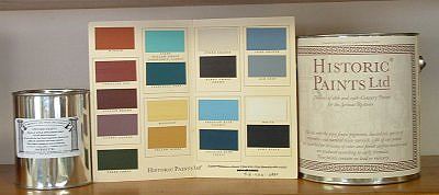 Historic Colors Of America Paint Chart